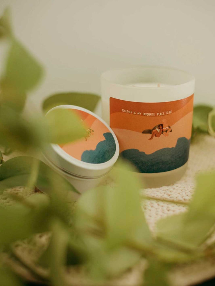 Feel and Be Thai Lime and Mango Soy Candle Meadow Store