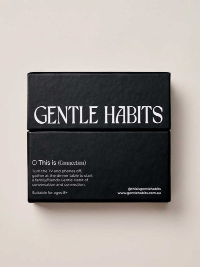 Gentle Habits Connection Cards Black Meadow Store