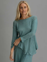 Orbit the Label Bridie Top Teal Meadow Store