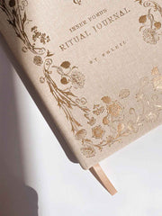 Linen Ritual Journal Beige